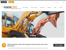 Tablet Screenshot of leaseline.com